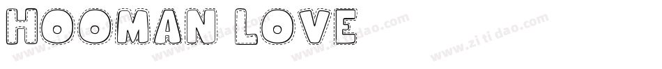 Hooman Love字体转换